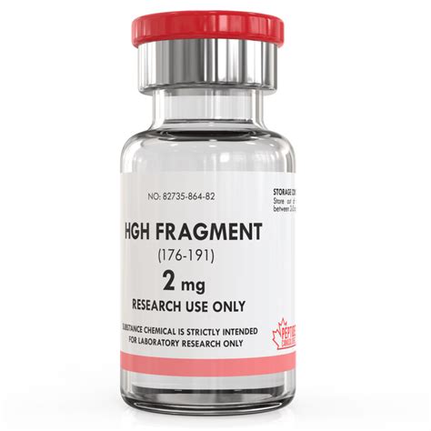 Hgh Fragment 2mg 176 191 Peptides Canada Direct
