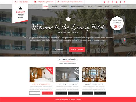 Hotel Resort Wordpress Theme Wordpress Org