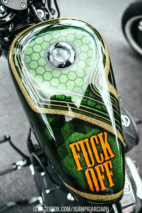 We're proudly powered by the ohio motorcycle group. tank … | Motorcycle paint jobs, Custom harleys, Motorcycle ...