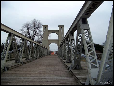 Waco Texas Suspension Bridge Built In 1870 I Have A Thing For