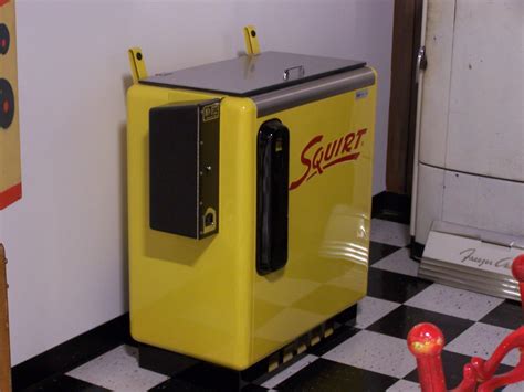 squirt vending machine squirt machine on display at the ro… flickr
