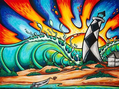 One Of My Favs Of Drew Brophy Surf Art Surfboard Art Surfer Art