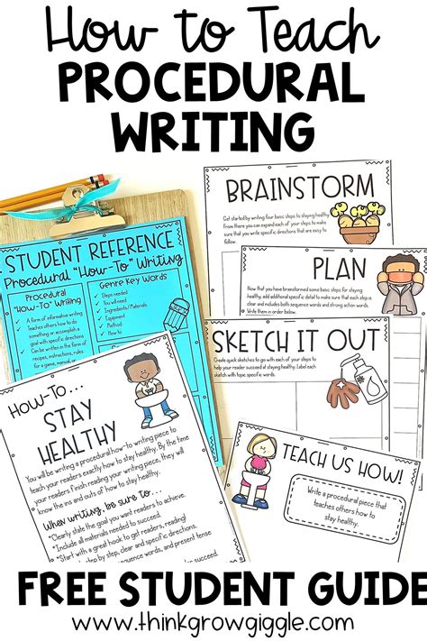 3 Easy To Implement Tips To Teach Procedural Writing Artofit