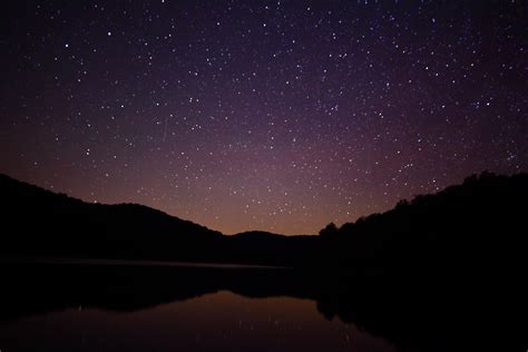Filesummit Lake Wv Night Sky Reflection West Virginia Forestwander