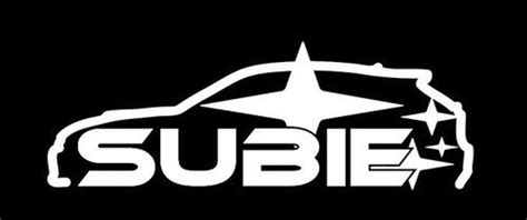 Subie Subaru Outline JDM Vinyl Decal Sticker CUSTOM | Subaru, Subaru ...