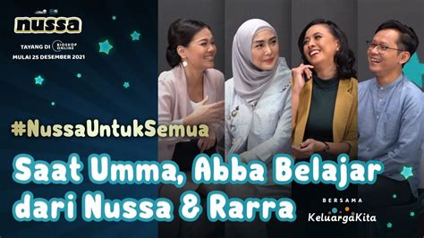 Saat Umma Abba Belajar Dari Nussa Dan Rarra Film Nussa Tayang Di Bioskop Online Desember