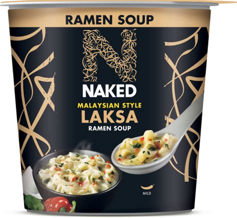 Malaysian Style Laksa Ramen Noodle Naked Noodle