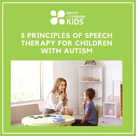 Speech Therapy For Autism Goals And Strategies