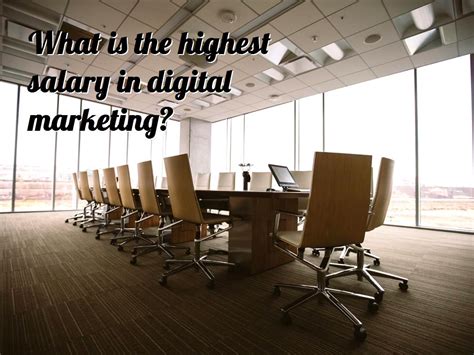 What Is The Highest Salary In Digital Marketing