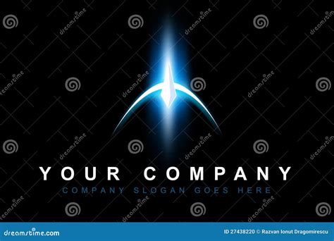 Space Sci Fi Logo Stock Photo Image 27438220