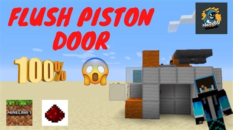 Today i will show you how to build an amazing super easy 4x2 piston door for your everyday needs in minecraft 1.8! How to make a Flush Piston Door !!! in minecraft. 100% ...