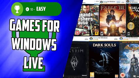How To Unlock Achievements In Any Games Games For Windows Live Youtube