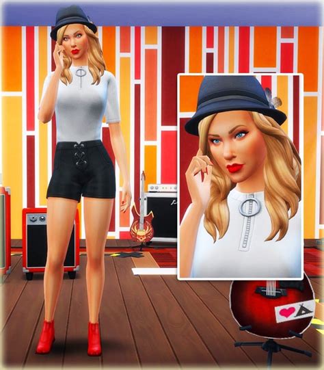 The Sims 4 Red Taylors Version Look Book