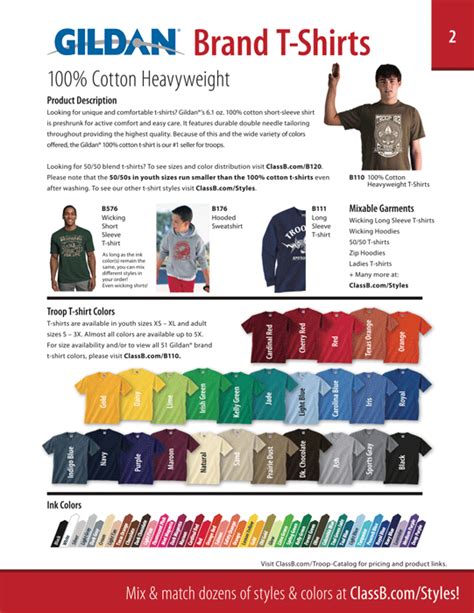 Scouts Bsa Troop Catalog Links To Pricing Classb Custom Apparel And