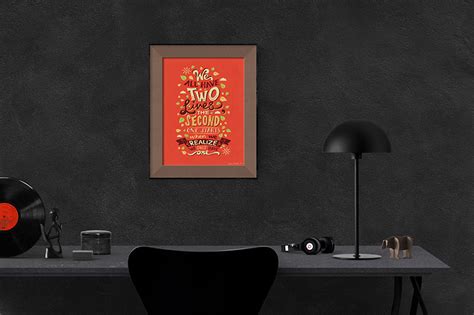 Download Free Photo Frame / Poster Mockup PSD - Designbolts