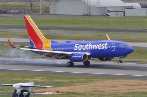 Southwest Airlines Swa Boeing 737 700 N7706a Portl Flickr