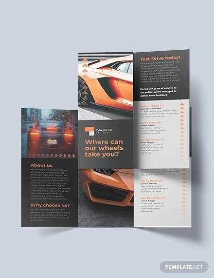 Free 15 Car Brochure Samples In Illustrator Indesign Ms Word