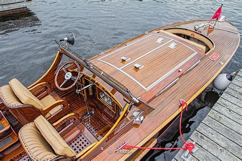Fra411 Classic Wooden Motorboat Classic Wooden Boats