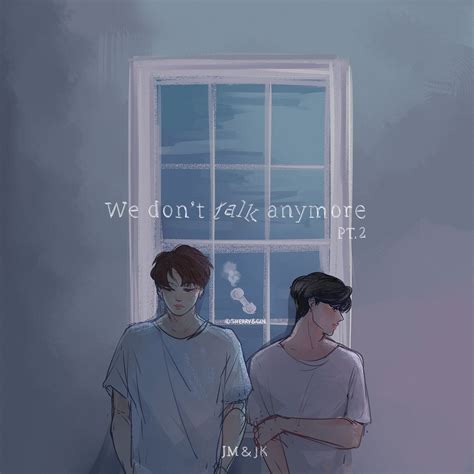 We dont talk anymore (минус) (instrumental version; jo @ 🇹🇼 (´^ ` ) on | Jikook, We dont talk anymore, Fan art