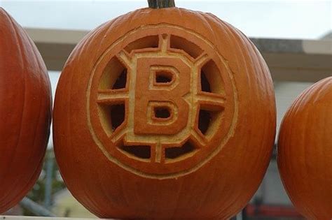 Bruins Pumpkin Oo Pumpkin Carving Halloween Haunt Halloween Fun