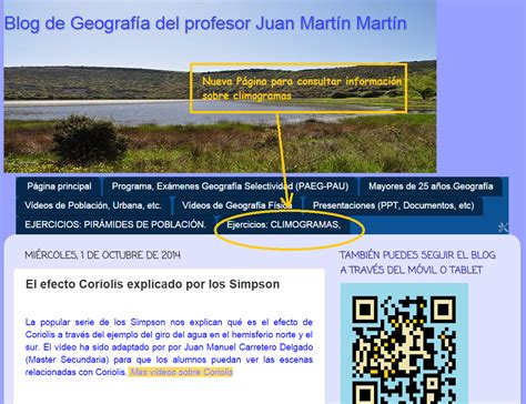 Blog De Geografía Del Profesor Juan Martín Martín Se Activa Una Nueva