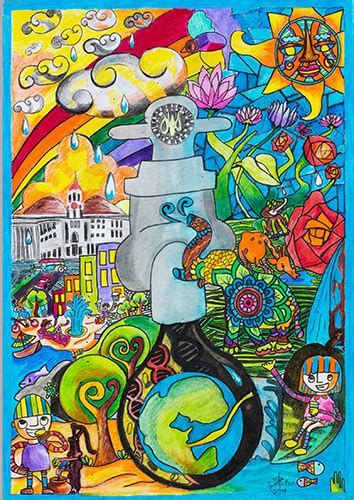 In 1992, the un general assembly designated march 22 as world water day to draw international attention to the critical lack of clean, safe drinking water worldwide. 2017 World Habitat Day Children's Drawing Contest "Water ...