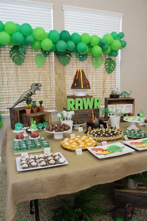 Dinosaur Themed Birthday Party Ideas For Children