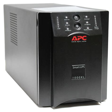 Apc Smart Ups Xl Sua1000xl 1000va Usb And Serial 120v Backup Ups