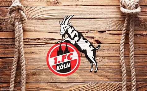 Herunterladen hintergrundbild fc koln, 4k, logo, bundesliga, metall. 1. FC Köln wallpapers | HD Hintergrundbilder