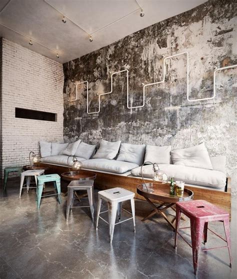 Discover the world's most incredibly designed coffee shops and see why these spots all create serious buzz. Hard & cozy | Cafe interior, Urban industrial decor ...