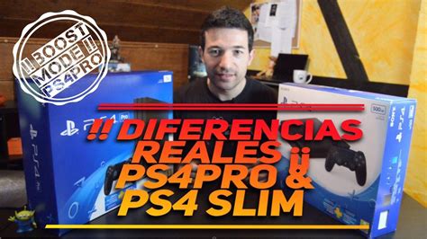 Ps4 Pro Vs Ps4 Slim Diferencias Reales Boost Mode 450