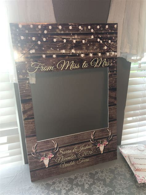 Photo Frame Prop For Rustic Shower By Inphinity Designs Please Visit