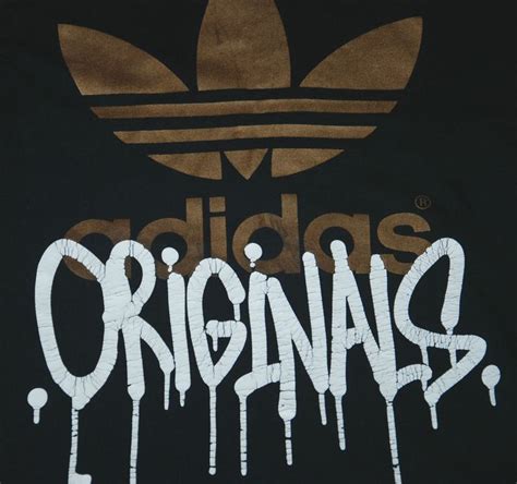 Based Uk Adidas Originals Black Short Sleeve T Shirt Golden Logo