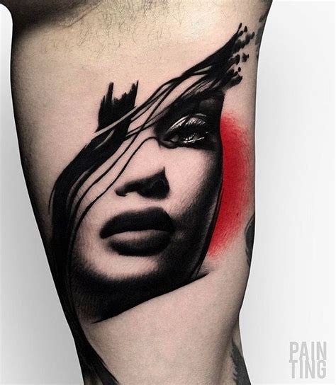 Szymon Gdowicz Pain Ting Tattoo Abstract Tattoo Watercolor Tattoo