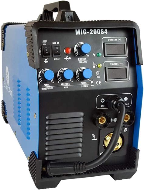 MIG 200A IGBT Inverter DC Welder 3 In 1 MMA TIG Gas GASLESS ARC Welding