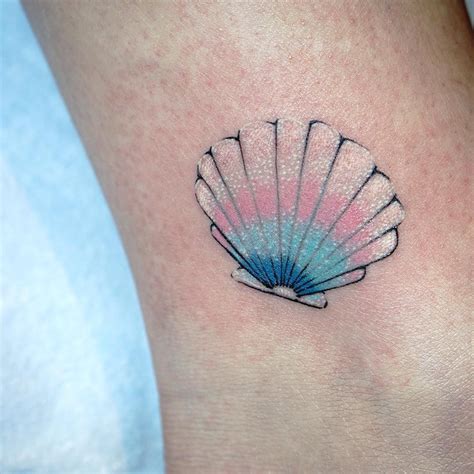 43 Irresistible Shell Tattoos Shell Tattoos Seashell Tattoos Small