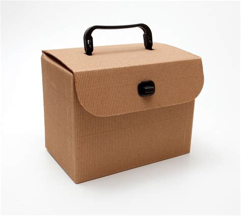 Stylish Cardboard Handbag W Ridged Surfaces Throughout Black Etsy