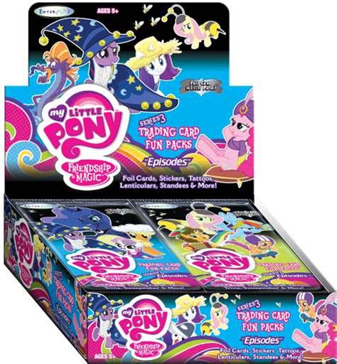 My Little Pony Friendship Is Magic Fun Packs Series 3 Trading Card Box