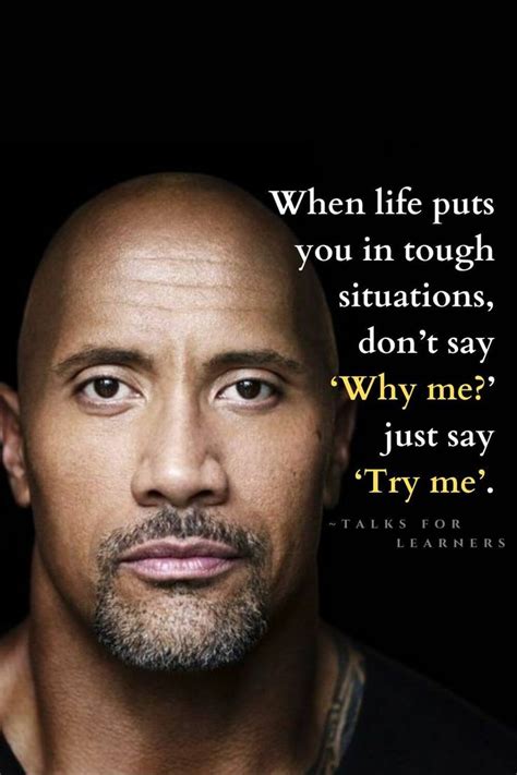 Dwayne Johnson Inspirational Quotes Best Motivational Quotes By The
