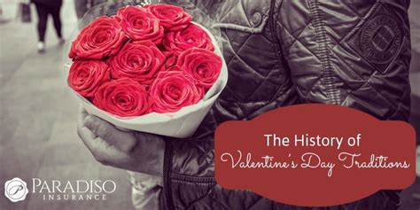 It's a day of flowers, candy and cards decorated with hearts. history-of-valentines-day-1.jpg - Paradiso Insurance