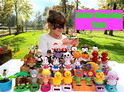 $1 store solar lights (or these lights will work) $1 store round candle vases flat glass marbles (found at the dollar directions how to make diy dollar store solar garden globe light. Dollar Store - Solar Dancing Toys - YouTube