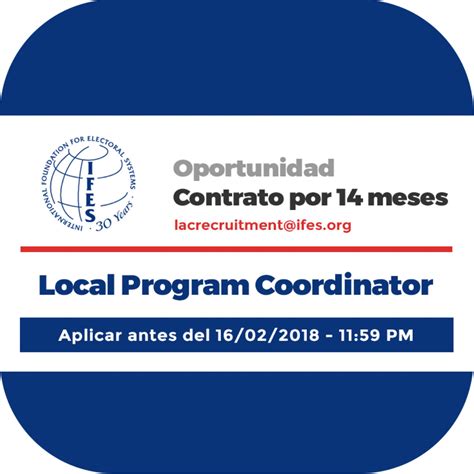 Over the time it has been ranked as high as 139 799 in the world, while most of its traffic comes from macedonia, where it reached as high as 1 358 position. Vacante_IFES_LocalProgramCoordinator_Feb2018extendida1 ...