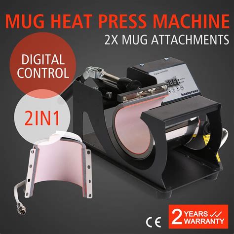 Vevor Digital Coffee Cup Latte Mug Heat Press Transfer Sublimation