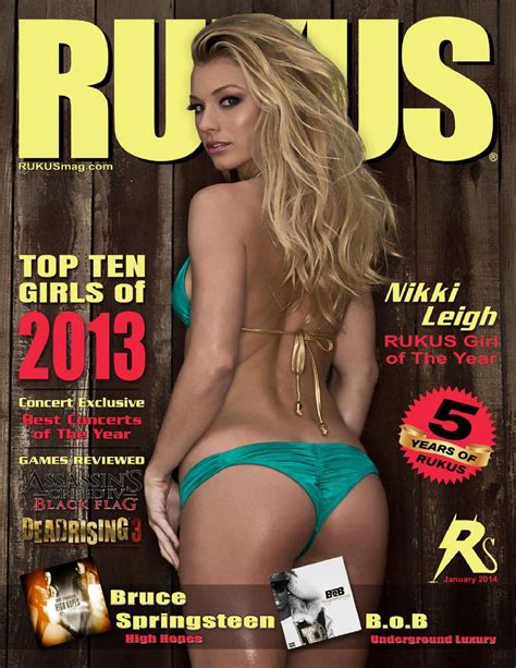 NIKKI LEIGH In Rukus Magazine January 2014 Issue HawtCelebs