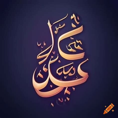 Beautiful Arabic Calligraphy With The Word عدنان