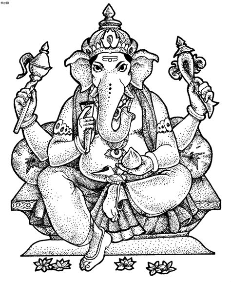 Free Ganesha Sketch, Download Free Clip Art, Free Clip Art on Clipart