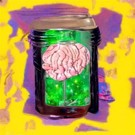 Brain In A Jar Ai Generated Artwork Nightcafe Creator