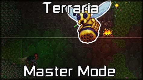 Terraria Master Mode Queen Bee Youtube