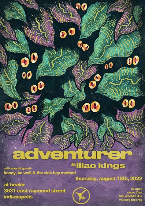 Adventurer Lilac Kings Honey Be Well The Sick Boy Method Healer