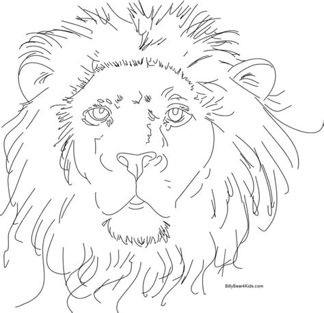 Lion Coloring Pages For Teens Free Lion Coloring Page